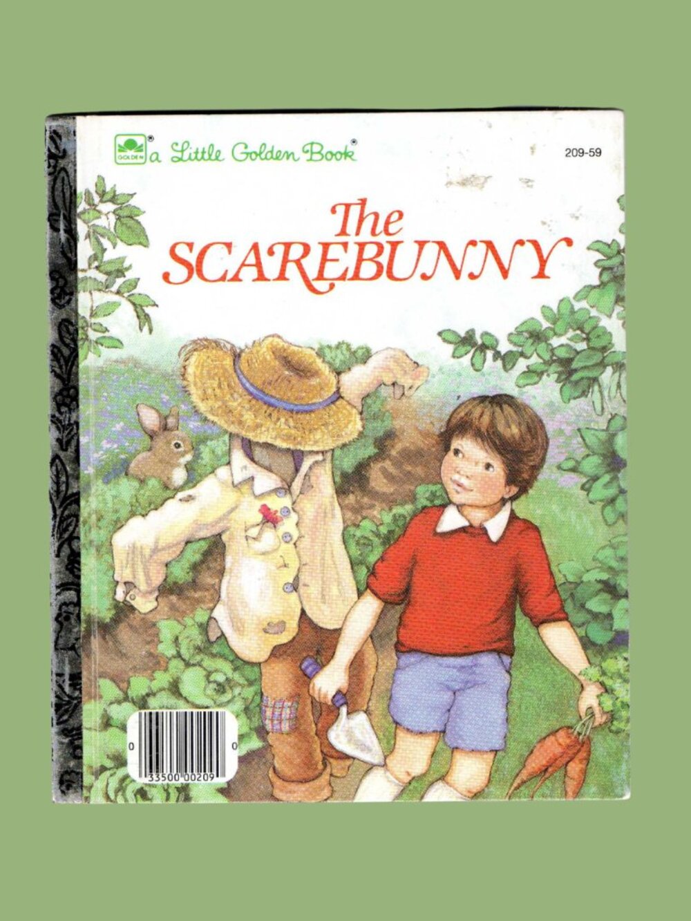 The Scarebunny Vintage Little Golden Book